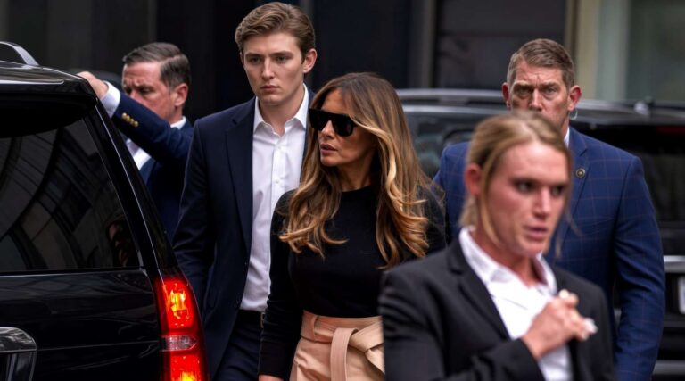 Iranian Regime Unleashes Chilling Video Targeting Melania, Barron