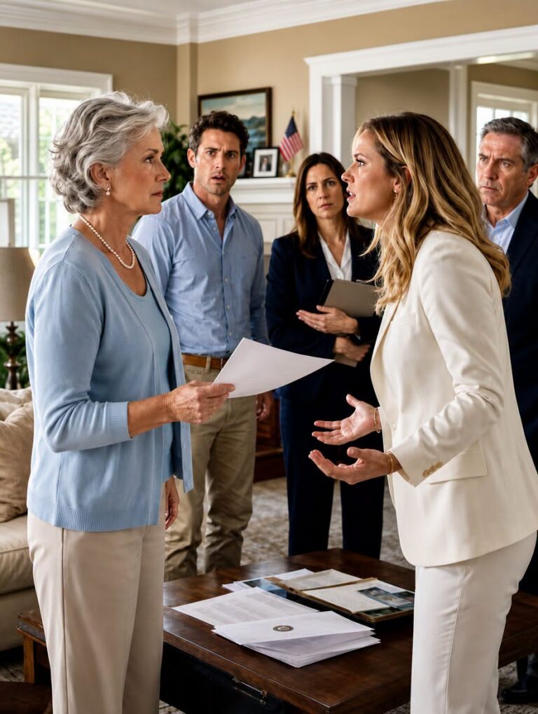 When my son got married, I never mentioned the $553 million my late husband had left me……..