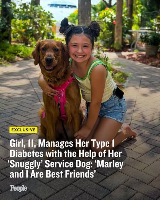 A tween girl is successfully managing her type 1 diabetes — with a little help from a furry friend. Click the link in the first comment for the full story. ⬇️